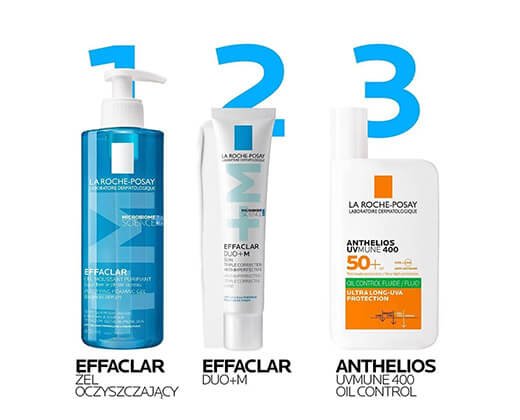 Kosmetyki do pielęgnacji skóry trądzikowej La Roche-Posay