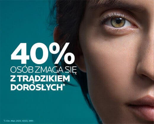 40% zmaga się z trądzikiem dorosłych - sprawdź jak pozbyć się trądziku