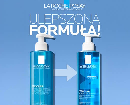 Żel Oczyszczający Effaclar La Poche - Posay ulepszona formuła