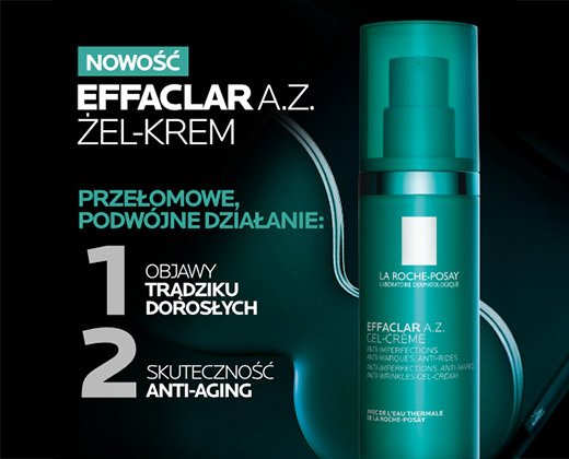 Krem z kwasem azelainowym na trądzik dorosłych i zmarszczki Effaclar A.Z.