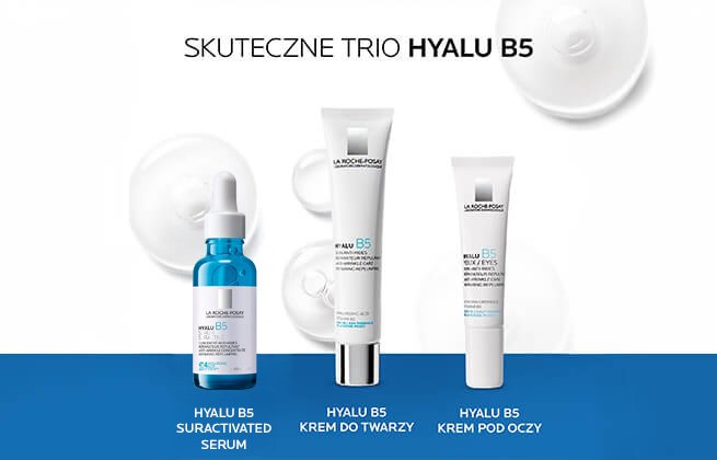 Rutyna pielęgnacyjna z kwasem hialuronowym Hyalu B5 La Roche-Posay